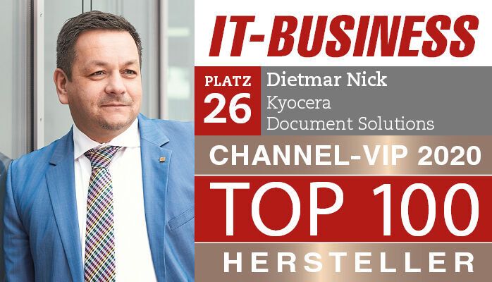 Dietmar Nick, Geschäftsführer, Kyocera Document Solutions (IT-BUSINESS)