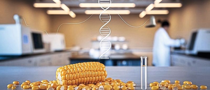 Per l'analisi degli OGM è necessaria una preparazione accurata dei campioni alimentari. Questo articolo illustra le fasi principali e le difficoltà da superare.(Immagine: ideogram.ai / generato dall'IA)