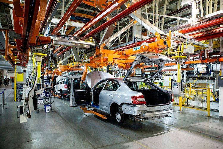 ... entstehen in Nischni Nowgorod der Skoda Octavia und Yeti und der Volkswagen Jetta – alle für den russischen Markt. (Foto: GAZ Group)