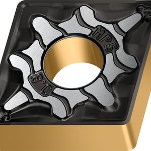 Optimale Schnitttiefen und Vorschubbereich: Für jede Wendeschneidplatte gibt es einen optimalen Einsatzbereich, der sich aus Schnitttiefe und Vorschub errechnet. Hier am Beispiel der Walter Drehgeometrie MP5.(Bild:  Walter)