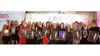 Die glücklichen Gewinnerinnen der WIN-Awards auf dem FIT-Kongress im vergangenen Jahr. (Vogel IT-Akademie)