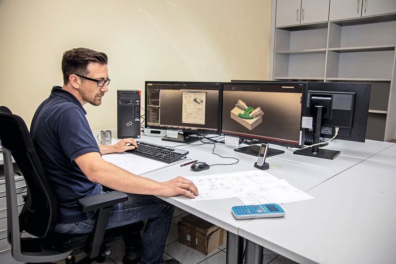 Jewa hat drei Volllizenzen von Camworks im Einsatz, mit denen im Moment vor allem Frästeile programmiert werden. (Bild: Keller+Brennecke Werbeagentur)