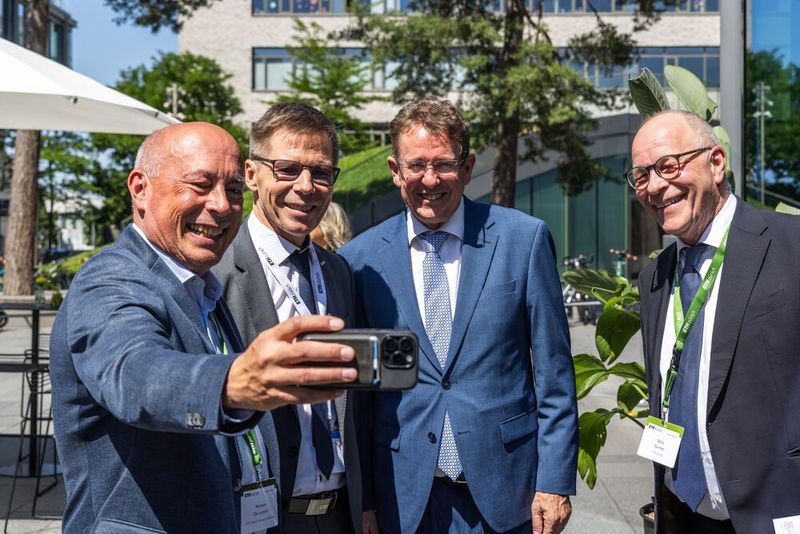 Impressionen von der Eröffnungsfeier des ETH-Zürich-Campus in Deutschland. (Bild: Maximiliian Foell)