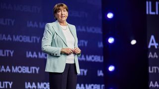 Hildegard Müller bleibt bis Januar 2030 Präsidentin des Verbands der Automobilindustrie. (Bild: VDA/IAA Mobility)
