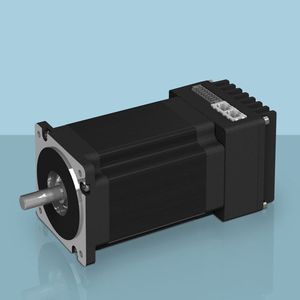 Im Servokompaktantrieb Ecompact 34 sind Encoder und Leistungselektronik integriert.