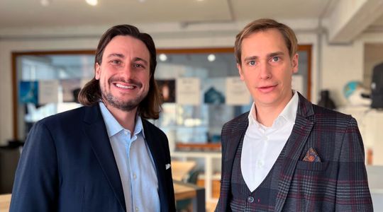 The new top management of the Gindumac Group: Co-CEOs and managing partners Benedikt Ruf (left) and Daniel Kaiser (right). The new top management of the Gindumac Group: Co-CEOs and managing partners Benedikt Ruf (left) and Daniel Kaiser (right).
