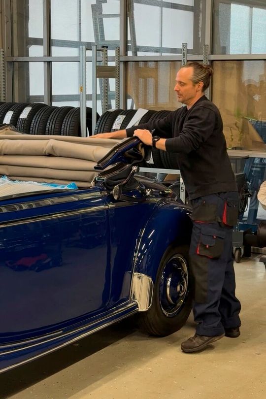 Als langjähriger Mercedes-Benz-Partner kümmert sich Göbel Classic allen voran um Nachkriegsmodelle der Stuttgarter Marke.(Bild:  Autohaus Göbel)