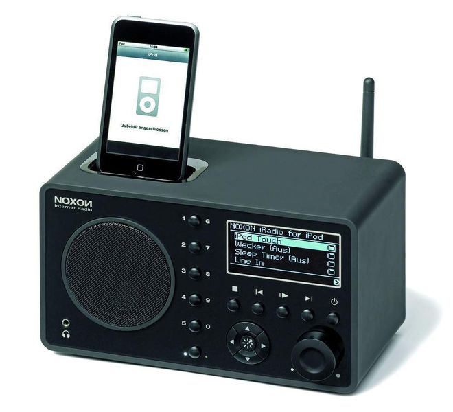 Seit Mai 2008 auf dem Markt: das Terratec Noxon for Ipod mit einer Dockingstation für den MP3-Player von Apple (Archiv: Vogel Business Media)