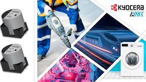 Die neuen AEVA- und AEVB-Serien von Kyocera AVX sind für bis zu 30 g Beschleunigung ausgelegt und lassen sich automatisiert bestücken. (Bild: Kyocera AVX)