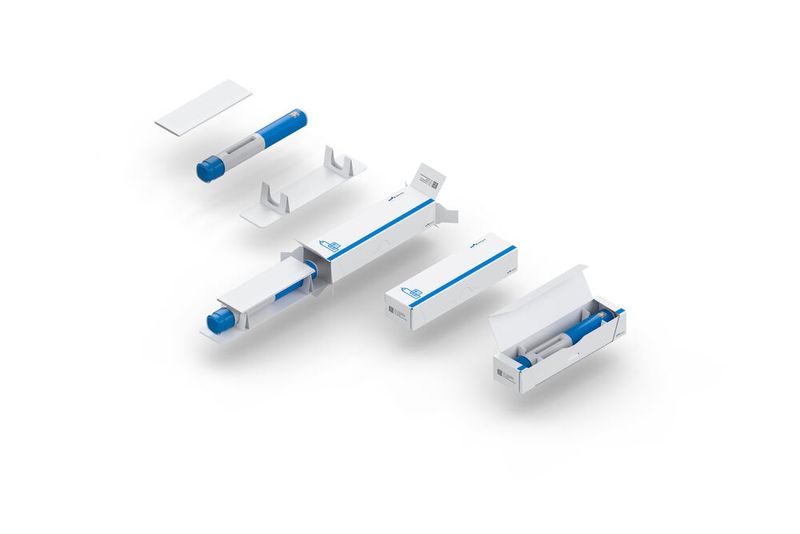 Die Anzahl der Spritzen pro Palette konnte laut Unternehmen im Vergleich zur Vorgängerlösung um 60 Prozent erhöht werden.  (Bild: Uhlmann)