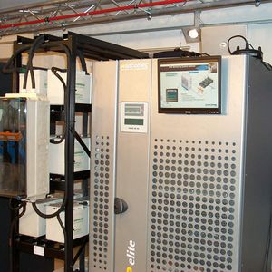 Die USV-Anlage von Sicom Socomec hat einen Wirkungsgrad von 96 Prozent.
