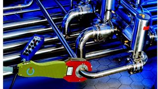 Edelstahl-Rohrverbindungen in der High-Purity-Industrie: Orbitalschweißen auf der Baustelle und in der Vorfertigung – „rundum glatt und sauber selbst an der längsten Leitung“  (Bild: Polysoude)