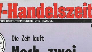 Erstlingswerk: die Premieren-Ausgabe der EDV-Handelszeitung, aus der schließlich die IT-BUSINESS entstand. (Bild: Vogel IT-Medien)