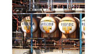 Highly corrosive bromine is stored in PVDF-lined tanks at Arkema.  (Picture: Arkema)