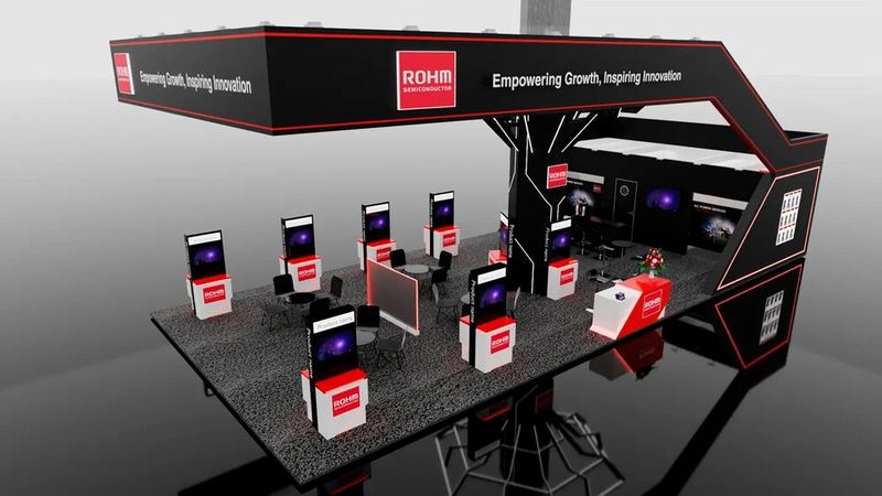 ROHM in Halle 9, Stand 304 zeigt Ihnen vornehmlich ein Portfolio, das nachhaltige Technologien unterstützt. Die Stromversorgungsprodukte sind so konzipiert, dass sie die sich entwickelnden Anforderungen verschiedener Sektoren erfüllen und zu einer nachhaltigeren Zukunft beitragen. Ein Highlight ist das 650-V-GaN-Bauelement (EcoGaN™) im C4 Duo, einem USB-C-Ladegerät mit 45 W Leistung von Innergie. (Bild: ROHM)
