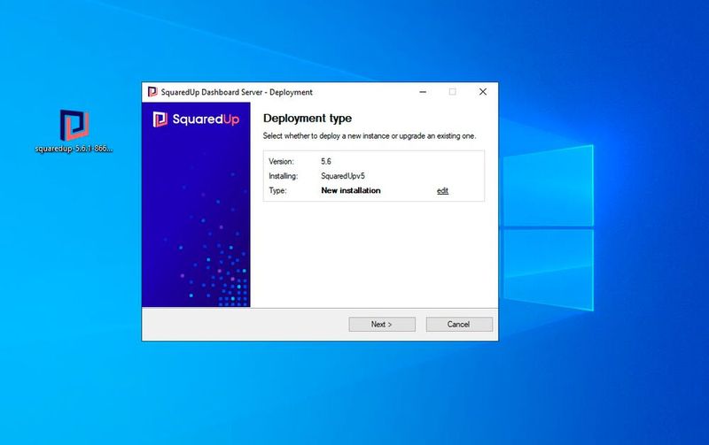 Bereitstellen eines neuen Dashboard-Servers für das Visualisieren von Netzwerkinformationen. (Bild: Joos / SquaredUp)