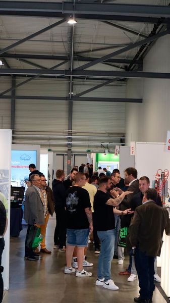 Impressionen der Meorga in Halle. (Bild: Kempf / PROCESS)