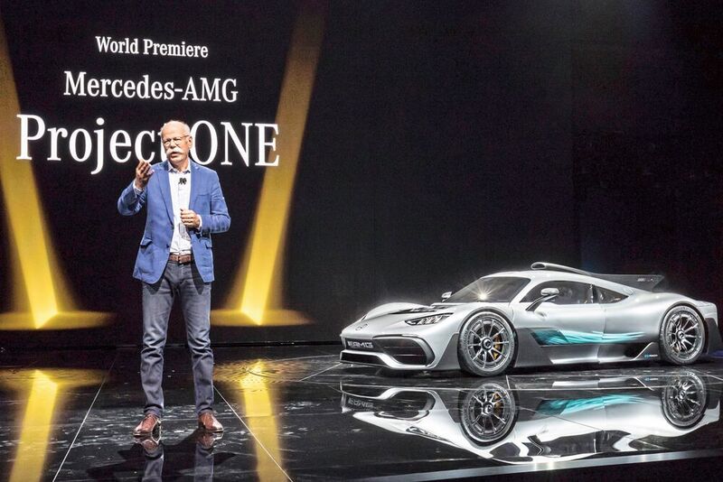Einer der Höhpunkte der Zetsche-Ära ist die Entwicklung des Hypercars Project One, das nächstes Jahr auf den Markt kommt. (Mercedes-Benz)