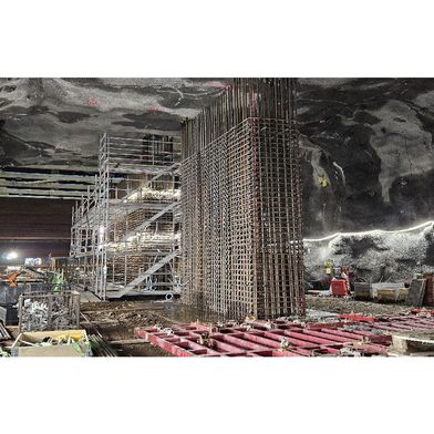 HBK überwacht den Bau des West Link in Göteborg mit faseroptischen Sensoren und automatisierter Datenanalyse – für sichere Aushubarbeiten und langfristige Zustandsüberwachung. (Bild: Hottinger Brüel & Kjær )