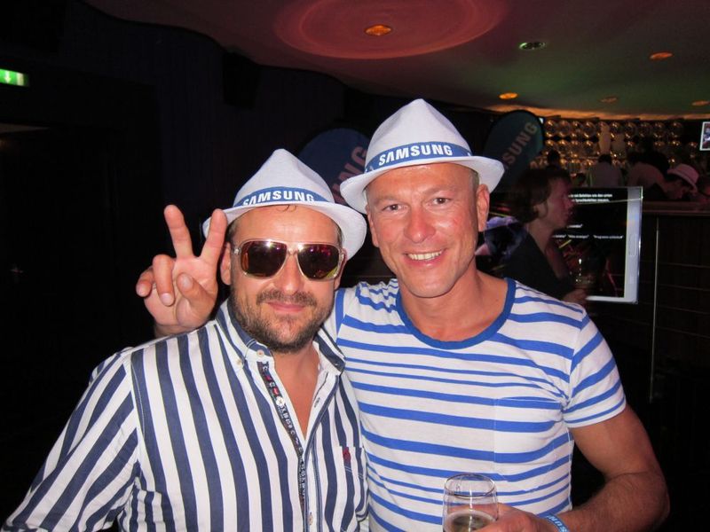 (v. l.) Simon Stäudten und Andreas Höfer, Teledata (Bild: IT-BUSINESS)