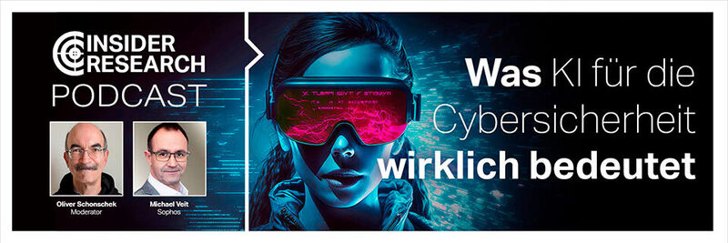"Was KI für die Cybersicherheit wirklich bedeutet", ein Interview von Oliver Schonschek, Insider Research, mit Michael Veit von Sophos.