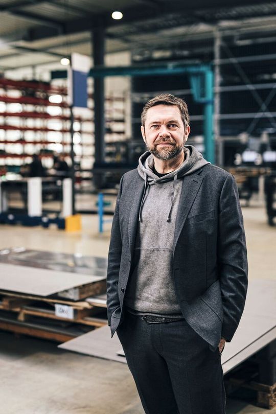 Frank Schmitz, Geschäftsführer der Dax Metallform.(Bild:  Jungheinrich)