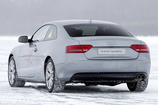 Und selbst wenn der Benzinmotor mithelfen muss, bleibt der Durst des E-Tron wohl erheblich geringer als bei jedem anderen Allradler. (Archiv: Vogel Business Media)