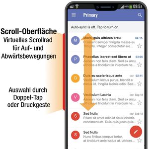 Bild 1:  Eine haptische Rückmeldung wertet die Nutzererfahrung auf. Neben einer spürbaren Rückmeldung erfolgt die Rückmeldung auch sicht- und hörbar.(Bild:  Cirrus)