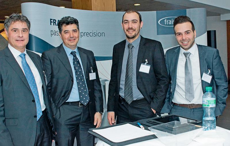 Fraisa était l'un des exposants lors du dernier séminaire de janvier organisé par Swissmem. (Image: Swissmem)