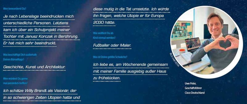 Uwe Peter, Geschäftsführer, Cisco Deutschland (IT-Business)