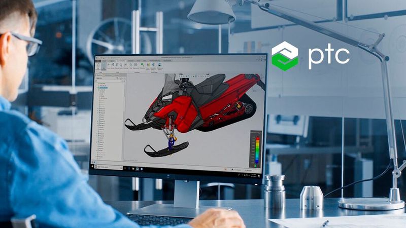 Creo und Generative Design: Die CAD-Software nutzt KI bei der Topologieoptimierung, die künftig bestimmen kann wie die ideale Gitterstruktur aussehen muss, um bestimmte Produkteigenschaften wie Gewicht oder Belastungspunkte zu erfüllen.  (Bild: PTC)