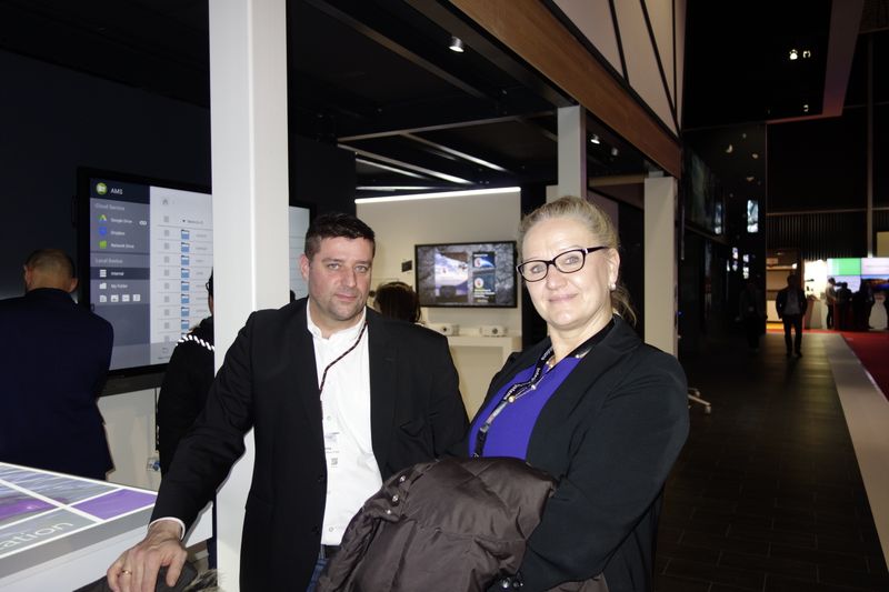 Martin Flemming, PMS, mit Elke Winkler, pilot. (Bild: IT-BUSINESS)