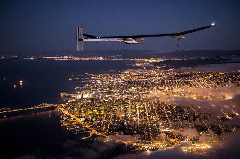 Testflüge der Solar Impulse über Kalifornien (Solar Impulse/Polaris)