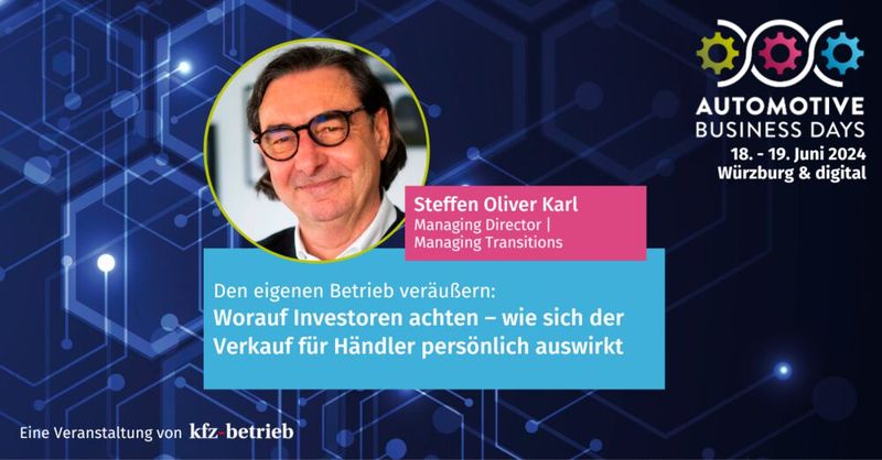 Mehr zu den einzelnen Vorträgen erfahren Sie unter www.automotive-business-days.de/programm. (Bild: VCG/Referenten)