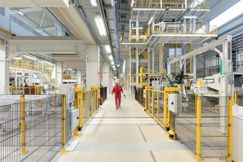 Insgesamt liefert Hydro jährlich fast eine Million Tonnen Aluminium an die Automobilindustrie. (Hydro/Axel Hartmann Fotografie)