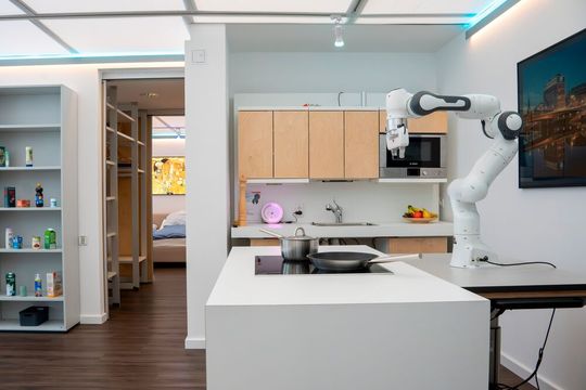 Neue Sensorplattform für IoT-Anwendungen soll Netzwerke sicherer machen! Blick in die mit „intelligenten“, vernetzten Systemen ausgestattete Wohnumgebung im Bremen Ambient Assisted Living Lab (BAALL) des DFKI-Forschungsbereichs Cyber-Physical Systems. Neue Sensorplattform für IoT-Anwendungen soll Netzwerke sicherer machen! Blick in die mit „intelligenten“, vernetzten Systemen ausgestattete Wohnumgebung im Bremen Ambient Assisted Living Lab (BAALL) des DFKI-Forschungsbereichs Cyber-Physical Systems.