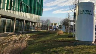 Feinstaubfilteranlage von Mann+Hummel in Ludwigsburg. (Mann+Hummel)