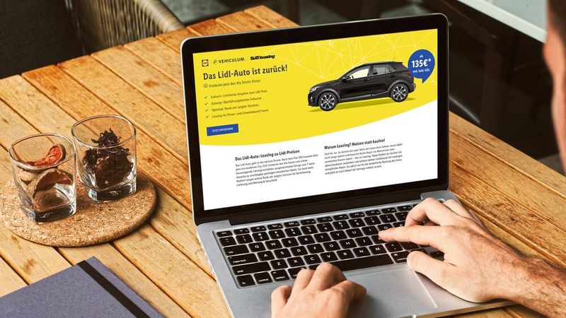Bei Lidl gibt es aktuell den Kia Stonic im Leasing.(Bild:  Lidl)