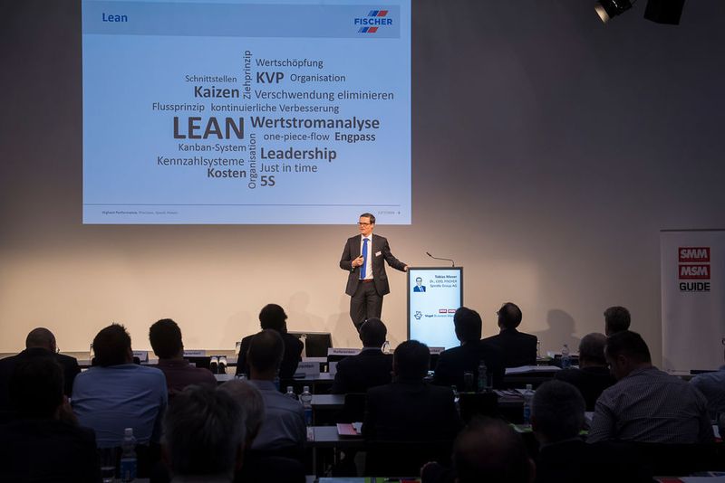 Bildimpressionen vom 5. SMM-Kongress 2016 in Luzern zum Thema «Lean Manufacturing» (VBM / Thomas Entzeroth)