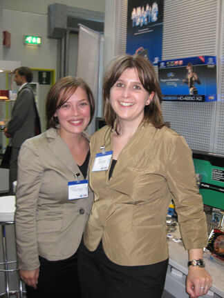 Frauen-Power: Claudia Wiesinger und Tamara Geiger von Sapphire (Archiv: Vogel Business Media)