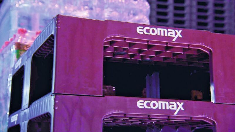 Die neue Kunststoff-Halbpalette Ecomax lässt sich für Palettenpools mit UHF-Transpondern ausstatten. Bild: Craemer (Archiv: Vogel Business Media)