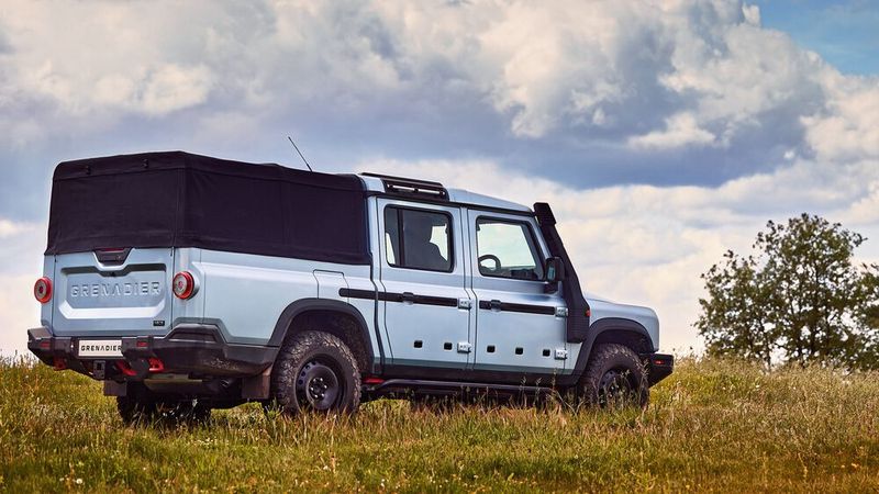 Zusätzlich zur Grundausstattung lässt sich der Quartermaster noch mit einigem Zubehör ausstatten. (Bild: beadyeye.tv LTD/Ineos)