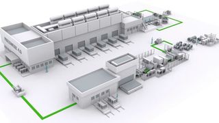Das Presswerk 4.0: Der erste Schritt dorthin führt über die prozesssichere Kennzeichnung von Platinen und Bauteilen. (Bild: Fraunhofer-IWU)