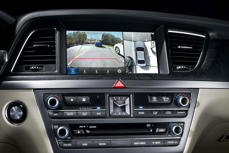 Technische Features wie ein Rundumsicht-Monitor... (Foto: Hyundai)