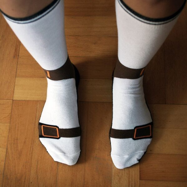 Typisch deutsch durch den Sommer? Wie wäre die Sandalensocke von www.radbag.de für 8,95 Euro? (www.radbag.de)