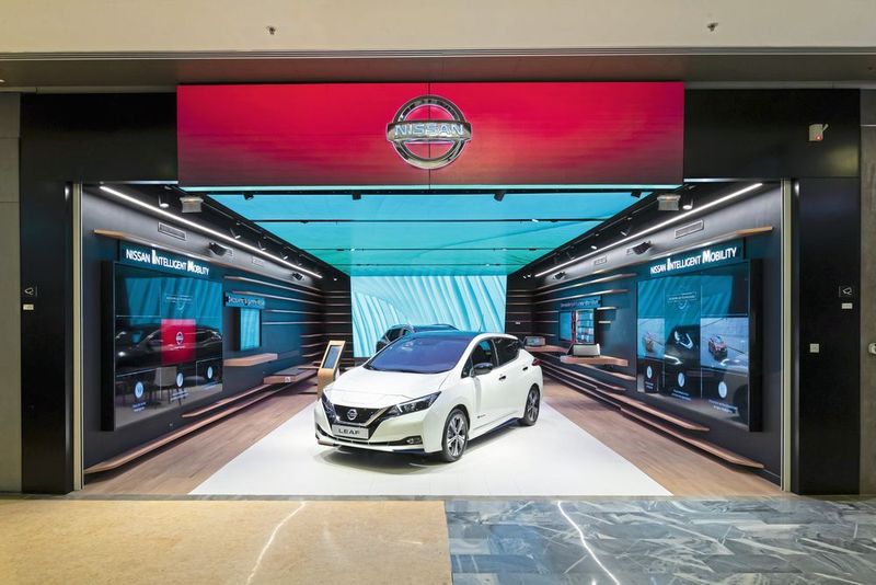 Nissan hat seinen ersten City-Hub in Paris eröffnet.  (Nissan)