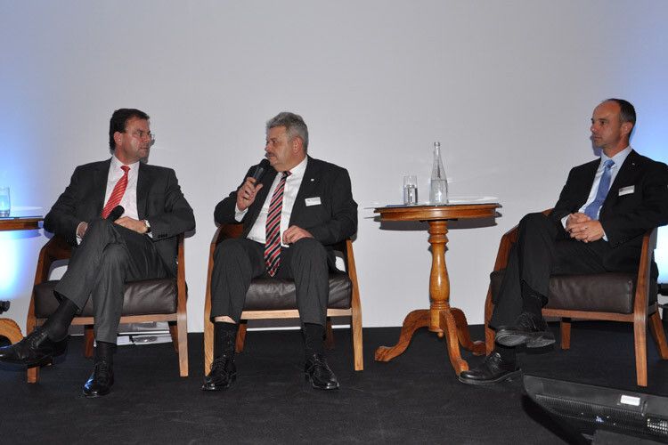 ...sowie Markus Schrick, Peter Schumann und Peter Eisemann. (Foto: Wehner)