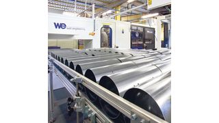 Mit der Fertigungszelle Flexistar von Weil Engineering finden Rohrhersteller immer eine passende Lösung.  Bild: Weil Engineering (Archiv: Vogel Business Media)