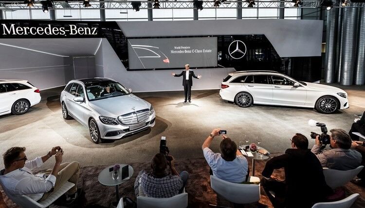 Weltpremiere der Mercedes-Benz C-Klasse T-Modell im Werk Bremen. (Foto: Daimler)