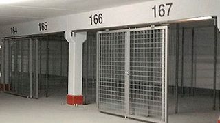 Beispiel für das Parkboxensystem für Sammelgaragen. (Bild: Käuferle)